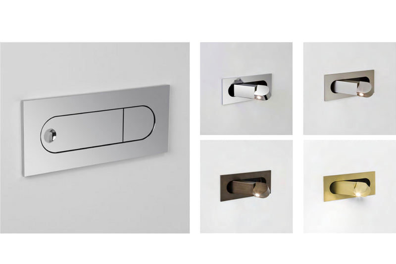 Digit Recessed reading light in all finishes