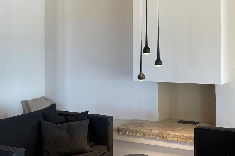 Falling Sun Chandelier Three