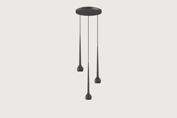 Falling Sun Chandelier Three