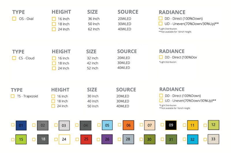 Acoustic Linear Pendants | Eurolite | Lighting Stores Toronto