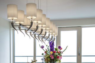 Loving Arms Linear Chandelier