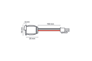 Sauna ID+ Button LED