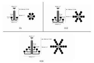 Swinging Ballet Chandelier