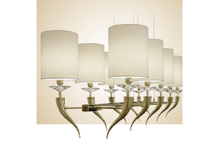 Loving Arms Linear Chandelier