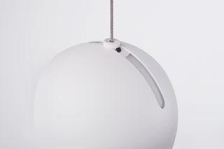 Ohm Pendant Detail Image white shade