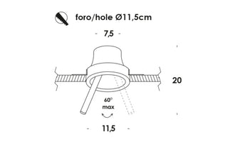 Tubetto Recess Mount