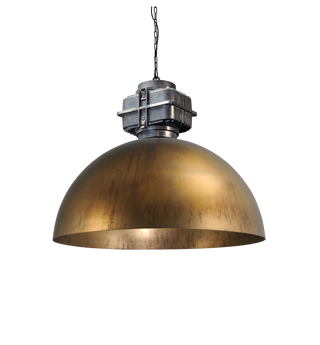 Antique Brass Larino Engine